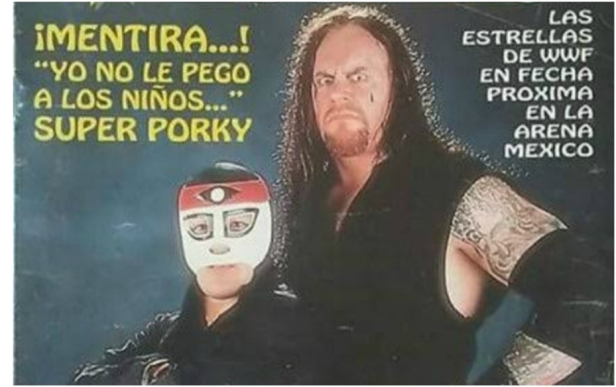 Esta fue la foto de Octagón y Undertaker
