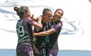 Alice Soto celebra su gol ante La Franja. FOTO: Imago7.