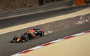 Checo Pérez remontó 15 posiciones. (Foto: AFP)
