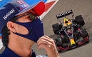 Sergio Pérez debuta con Red Bull en Bahréin. (Foto: AFP)