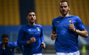 Bonucci acaba de cumplir cien juegos con Italia. (FOTO: AFP)