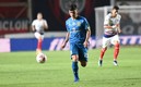 El delantero mexicano tuvo algunos minutos en su regreso a Argentina y estuvo a nada de ser el héroe de Rosario Central. Foto: Rosario Central