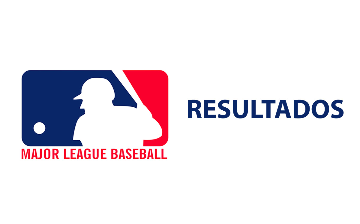 Estos son los resultados en el béisbol de las Grandes Ligas (MLB).
