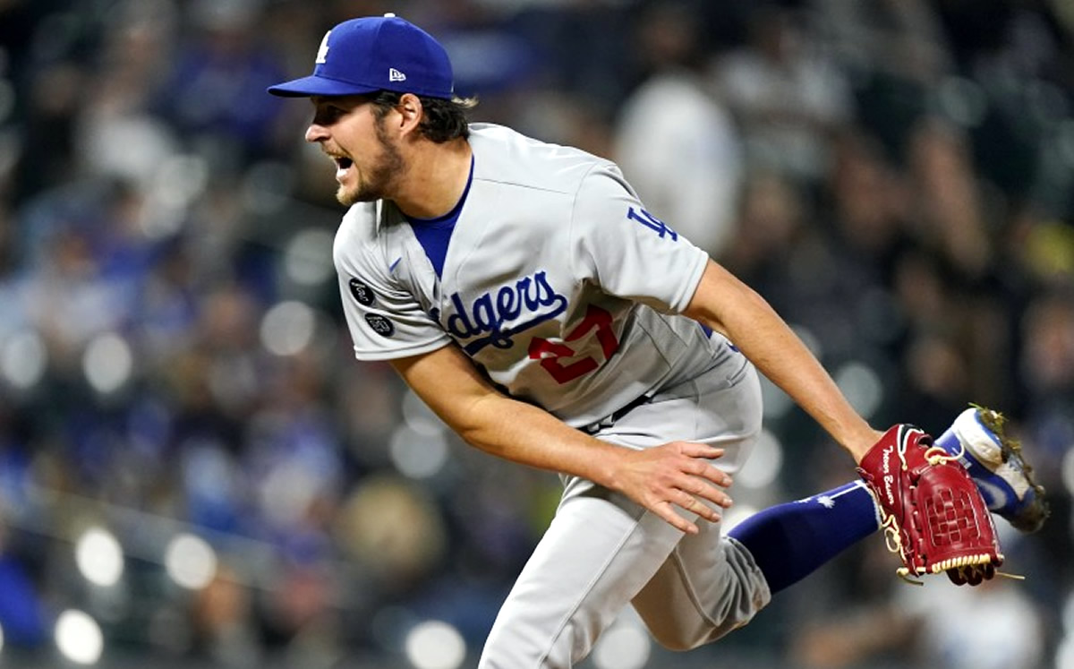 MLB: Trevor Bauer se luce y Dodgers gana primer juego de la Temporada