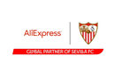 El Sevilla FC y AliExpress, 'marketplace online' minorista global del Grupo Alibaba, han llegado a un acuerdo para el resto de la temporada 20/21.