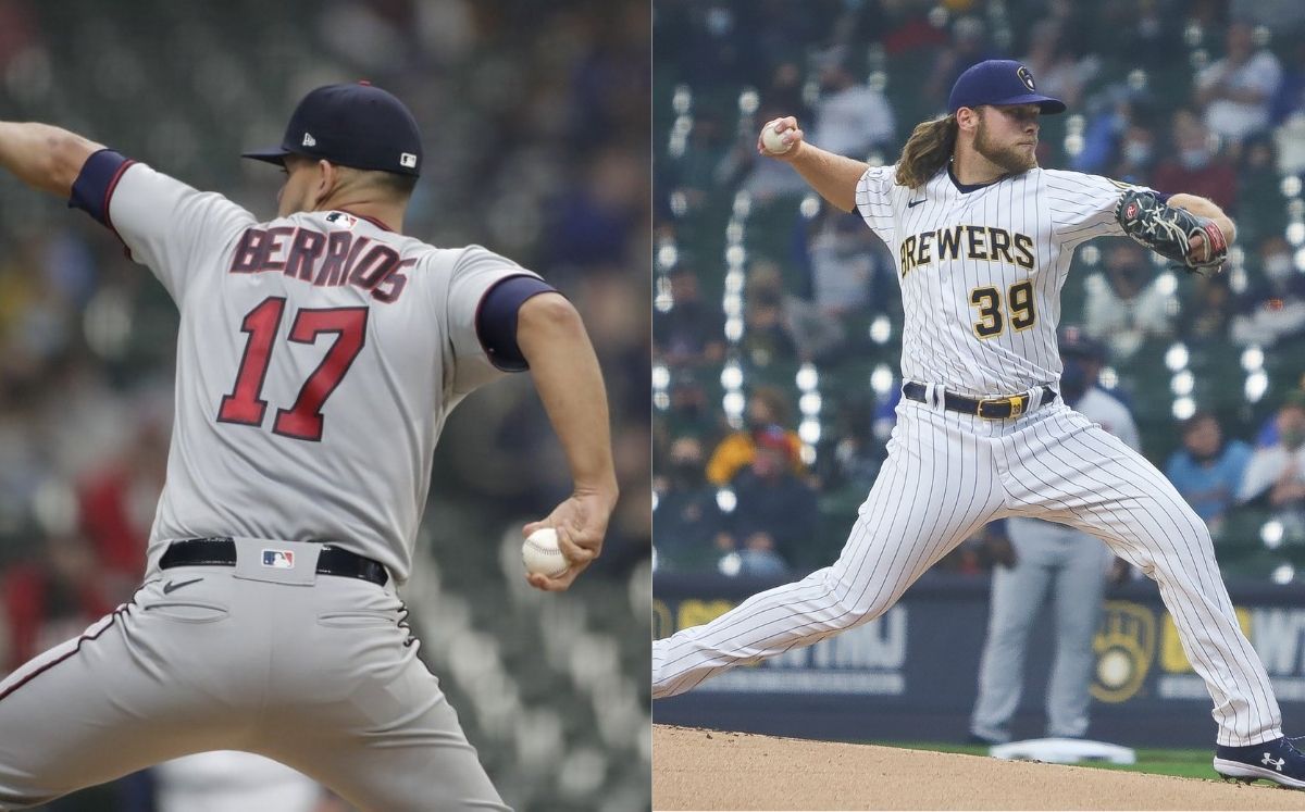 Ambos registraron 10+ ponches en su primera salida esta temporada de MLB 2021. (Fotos: AP y @MLB)