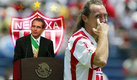 Alex Aguinaga, símbolo del Necaxa del que el entonces presidente, Ernesto Zedillo, es seguidor. (Mexsport)
