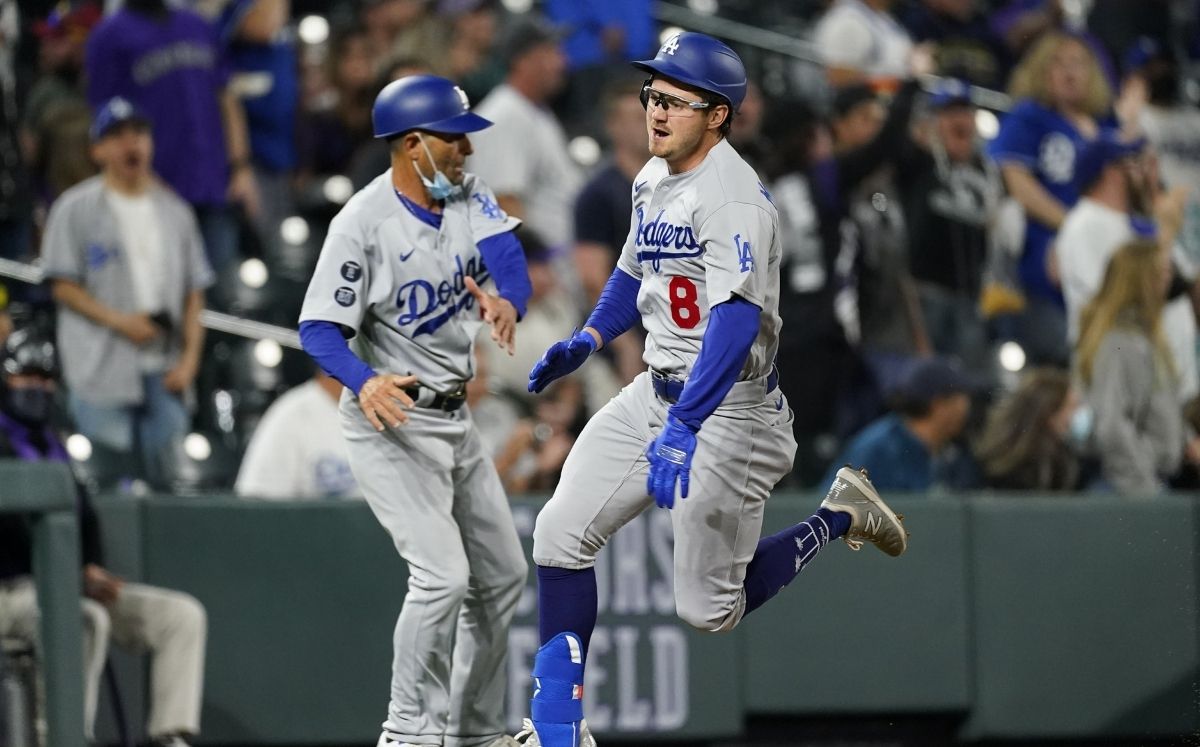 Zach McKinstry pegó el primer home run de su carrera en la MLB. (Foto: AP)