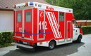 Una ambulancia tuvo que llevarlo al hospital para salvarle la vida. Foto: Especial