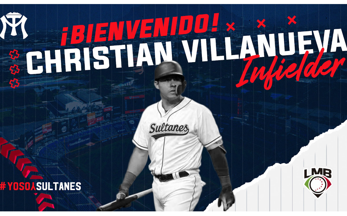 LMB: Christian Villanueva jugará con Sultanes