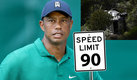 Tiger Woods sufrió en febrero un grave accidente automovilístico. (AFP)
