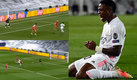 Vinicius Junior marcó su primer doblete con el Real Madrid. (AFP)