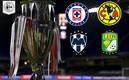 Cruz Azul, América, Rayados y León, busca la gloria internacional. FOTO: Mexsport.