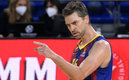 Gasol volvió tras casi 20 años fuera del Barcelona (AFP)