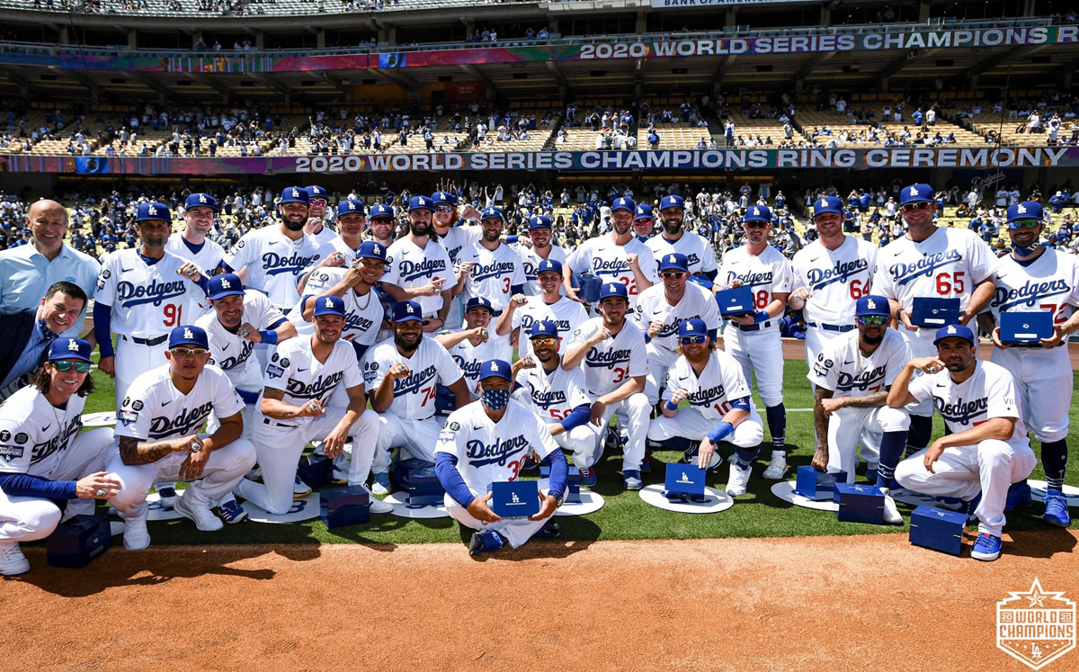 MLB: Dodgers estrena anillos... con un gran triunfo