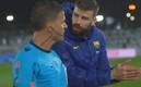 Piqué no disputó el Clásico por una lesión.