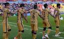 Pumas saltando al campo de juego (imago 7)