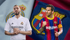 Real Madrid y Barcelona juegan El Clásico este sábado. (Footy Renders)