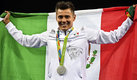 Germán Sánchez con la Plata lograda en Río 2016. (Mexsport)
