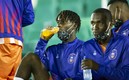 Jugadores del Arcahaie durante el partido de Ida ante Cruz Azul. Foto: Mexsport