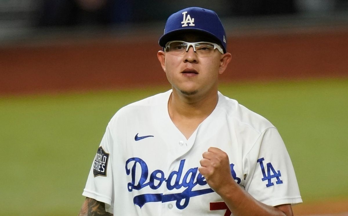 Julio Urías no pierde un partido desde la temporada de 2020. (Foto: MLB México)