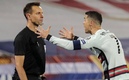 Cristiano le reclamó fuerte al abanderado. (Foto: EFE)