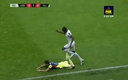 Sebastián Córdova sufrió un duro golpe sin balón