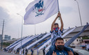 La afición de Rayados planeó la previa del duelo ante Pantoja. (FOTO: Mexsport)