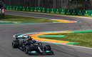 Mercedes a la punta en este inicio de la segunda fecha. (AFP)