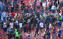 La afición del San Luis pidió la salida de Rocco. FOTO: Imago7.