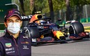 Checo Pérez tuvo una destacada actuación en la segunda práctica del GP de Imola. FOTOS: AFP.