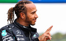 Hamilton superó a los Red Bull en la clasificación. (Foto: AFP)