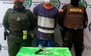 La polícia frustó el asalto del hombre de 21 años. (FOTO: Policía de Cartagena)