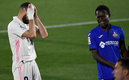 Karim Benzema entró al juego en la segunda parte, pero no bastó (AFP)