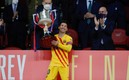 Messi añadió un título más a su historial con los catalanes. FOTO: AFP.