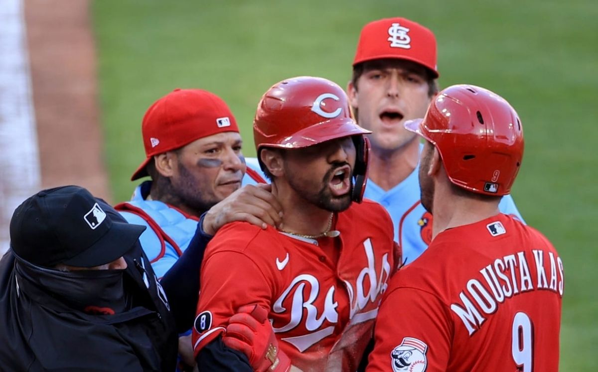 Nick Castellanos y los Reds se molestaron por la decisión de Grandes Ligas sobre la suspensión. (Foto: MLB.com)