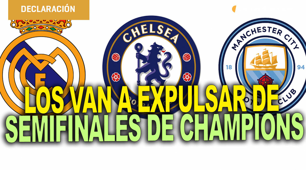 UEFA dejará sin Semifinales de Champions al Madrid, City y Chelsea por creación de Superliga