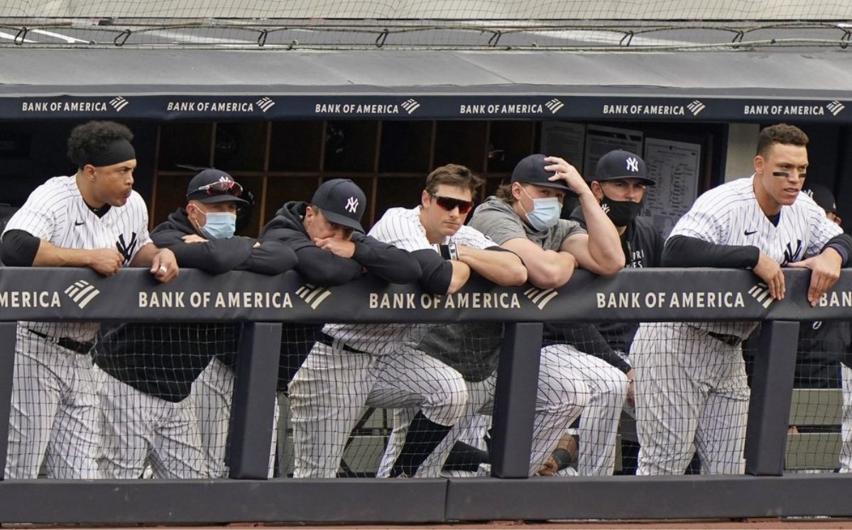 Los Yankees ocupan el último lugar de la Liga Americana, el segundo peor récord de MLB. (Foto: AP)