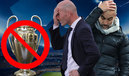 Zinedine Zidane y Pep Guardiola quedarían fuera de Champions por decreto. (Footy Renders)