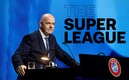 Gianni Infantino fijo la postura de la FIFA ante la creación  de la Superliga. FOTO: AFP.