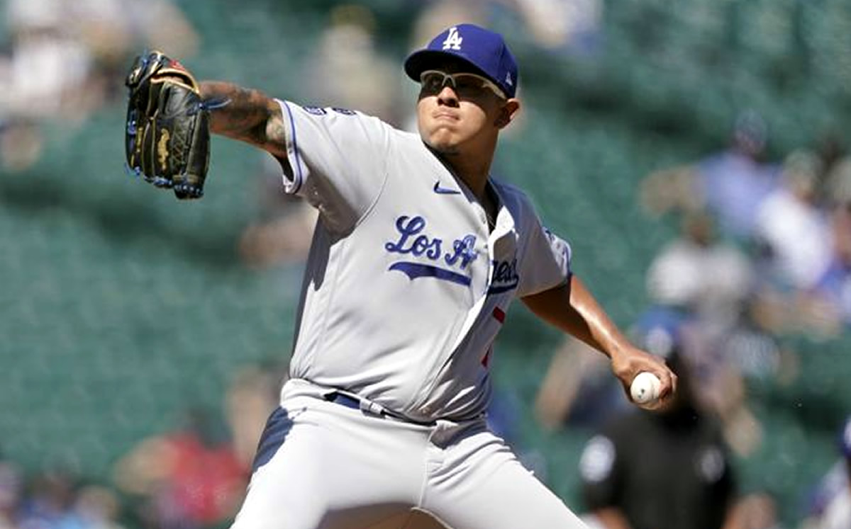 ¡JUEGAZO! Julio Urías lanza joya y rompe récord de ponches