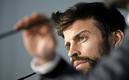 Piqué durante la conferencia de prensa. (Foto: AFP)