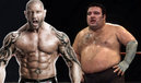Super Porky conoció a Batista durante su breve paso por WWE. (Fototeca Milenio | WWE)