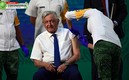 Así fue vacunado el presidente de México, Andrés Manuel López Obrador, contra la covid-19.