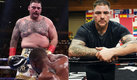 Andy Ruiz pesaba 140 kilos en 2020 y ahora está en 115. (IG @Andy_Destroyer13)