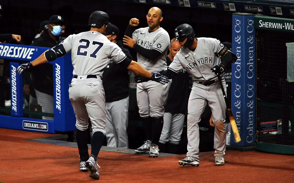 ¡BOMBARDEAN CLEVELAND! Yankees pega 4 HR y le ganan a los Indios