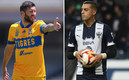 Gignac y Funes son los goleadores de Tigres y Rayados. (FOTO: Imago7)
