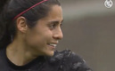 Kenti se lució con el conjunto madrileño. (Foto: captura de pantalla @realmadridfem)
