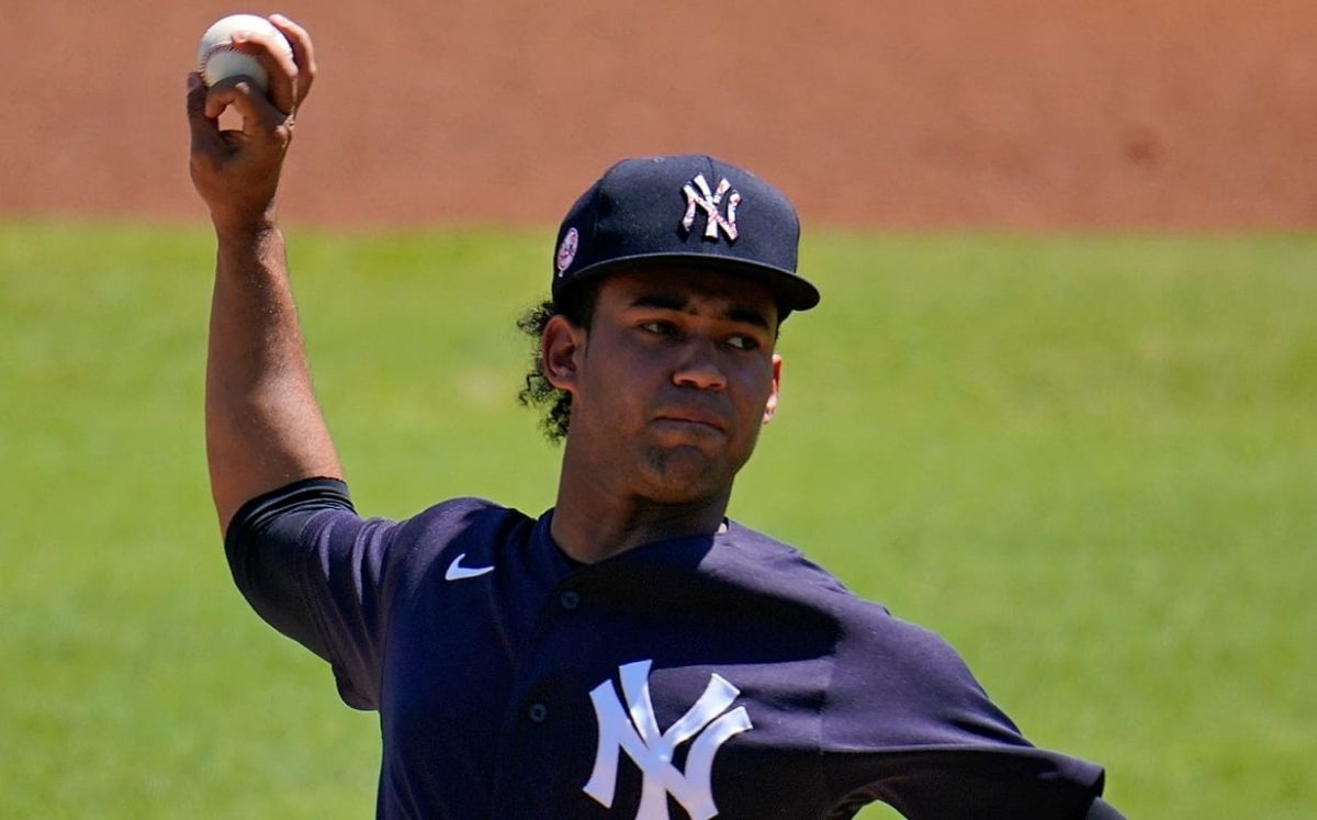Deivi García debutó en Grandes Ligas durante la temporada de 2020. (Foto: MLB.com)