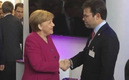 Doehner aparece con Merkel en un evento de Cemex. (Foto: Mauricio Merkel)